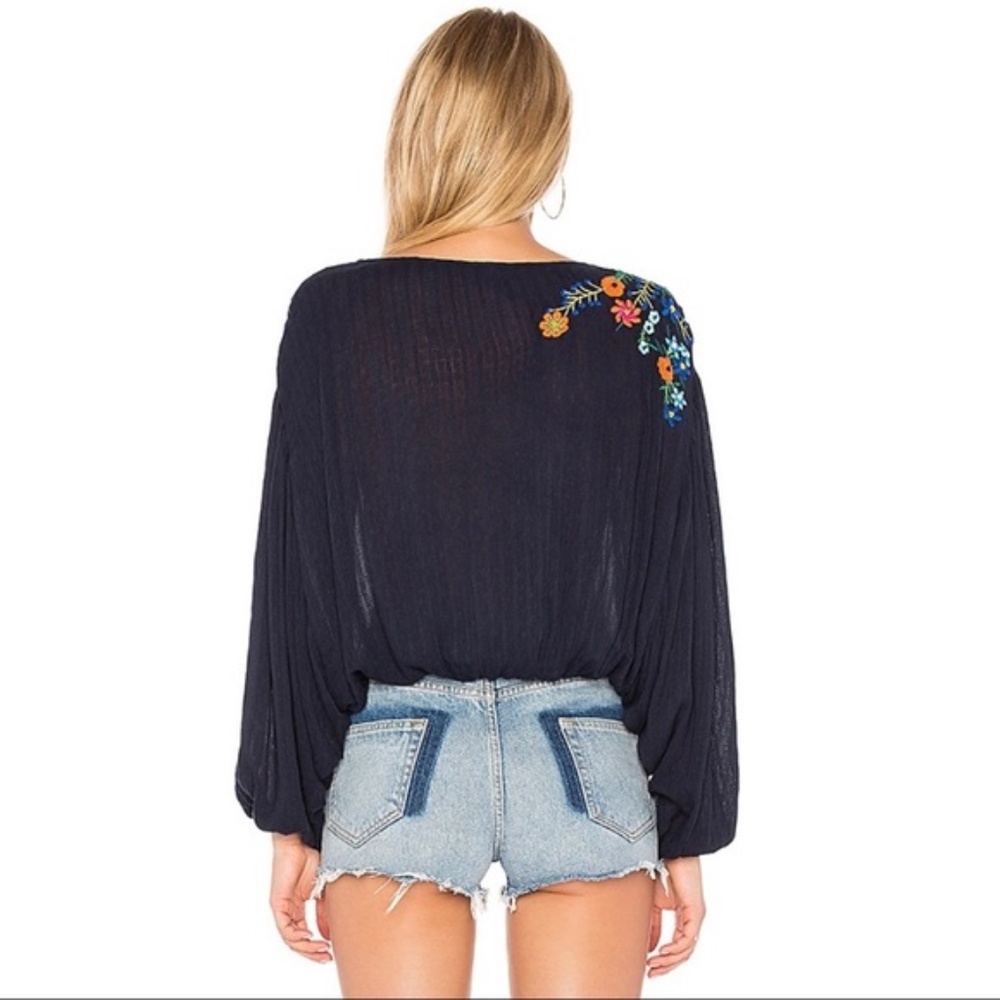 Free People Embroidered Top - Picture 4 of 7